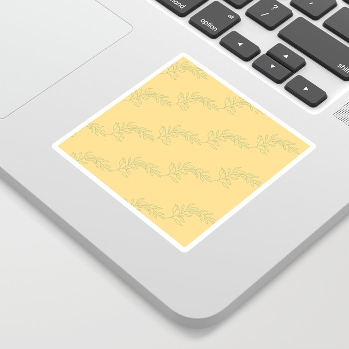 The Yellow Wallpaper Sticker