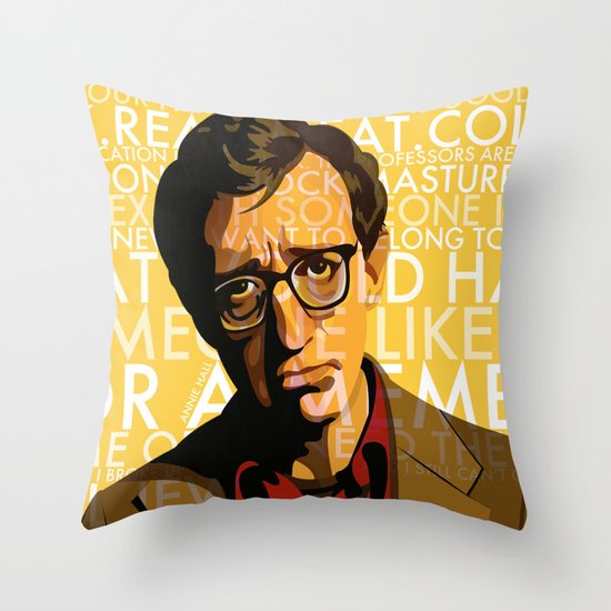Woody Allen - Annie Hall I Throw Pillow