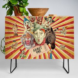 Life Is A Circus Credenza