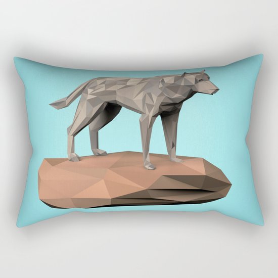 Wolf Rectangular Pillow