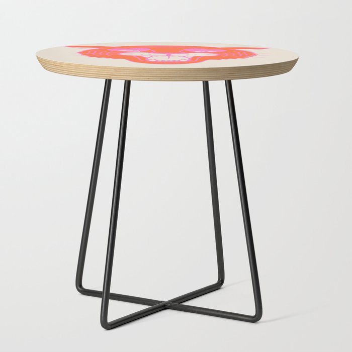 Neon Tiger Side Table