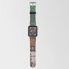 China Photography - Boat Floating Over The Turquoise Water Apple Watch Band