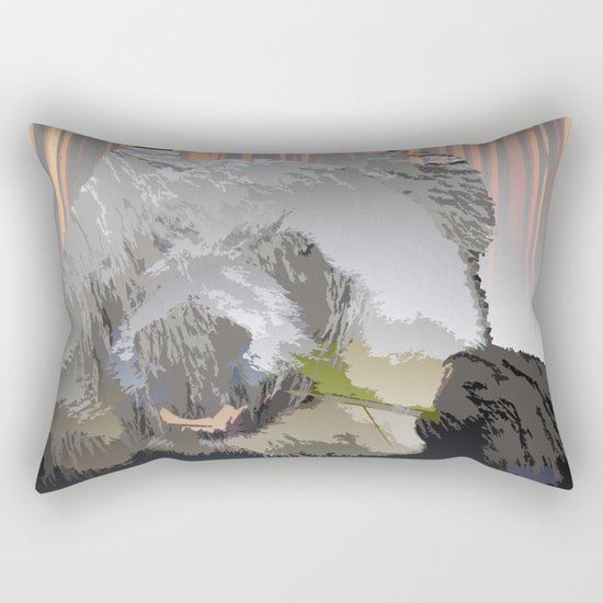 Panda Rectangular Pillow