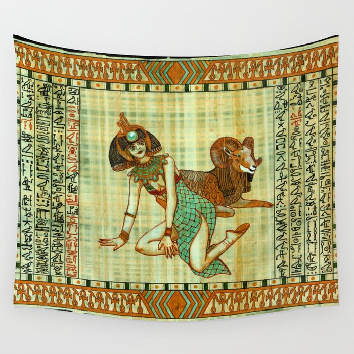 Cleopatra 3 Wall Tapestry