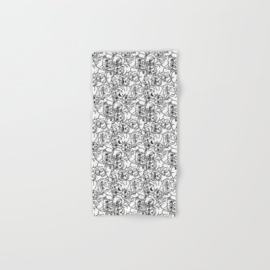 Oh English Bulldog Hand & Bath Towel