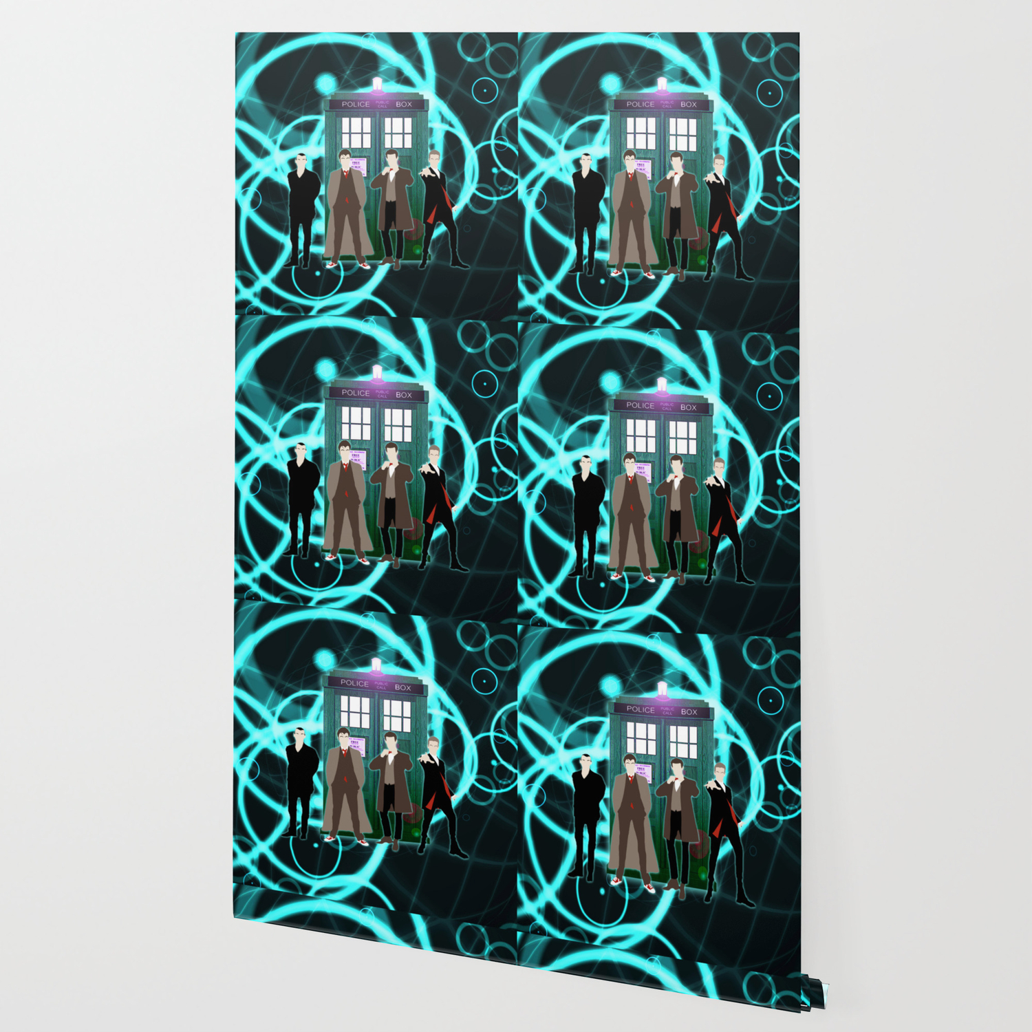 The Doctors And Tardis Wallpaper By Ardiansyahputra Society6
