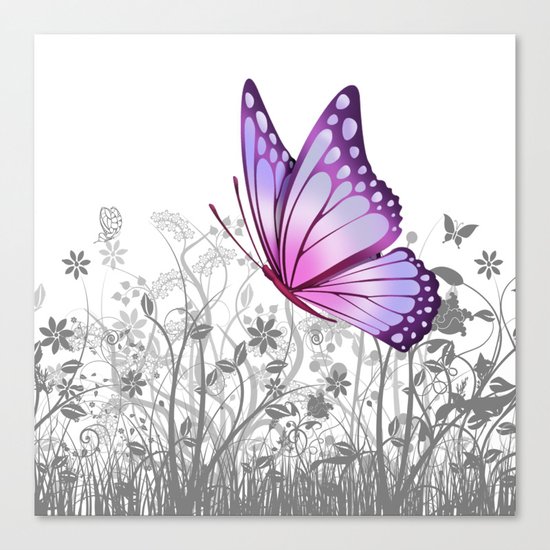 Fantasy Butterfly #8 Canvas Print