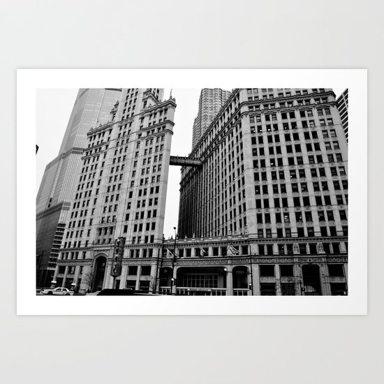 Black and White Art Print