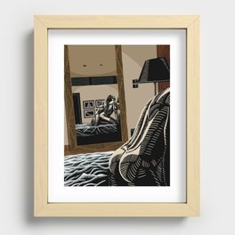 Satai - Reflection Recessed Framed Print