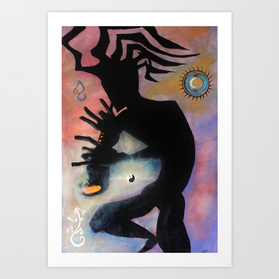 kokopelli Art Print