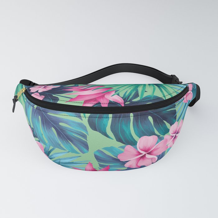 Tropical flowers 4 Fanny Pack