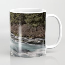 Metolius River near Wizard Falls Coffee Mug