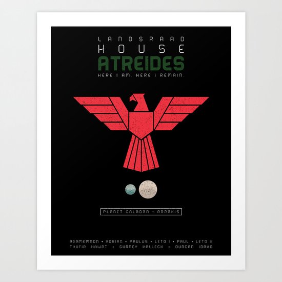House Atreides Art Print