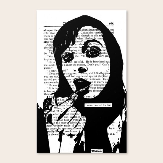 I Never Waited For Him Canvas Print