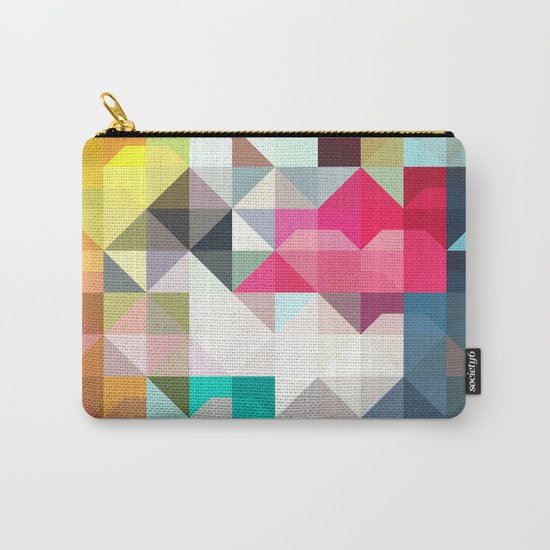 color story - pixelated warfare Carry-All Pouch