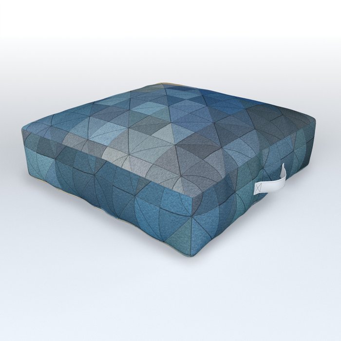 PAPER CRYSTAL / Lake Outdoor Floor Cushion