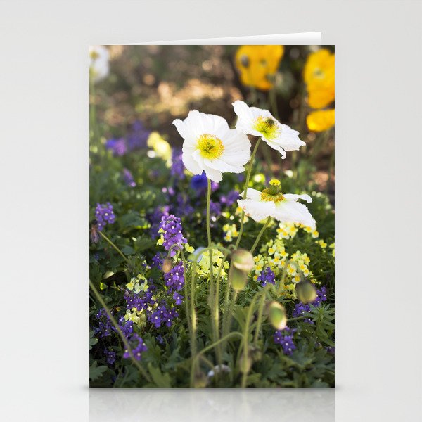Papaver in the Garden  //  The Botanical Series Stationery Cards