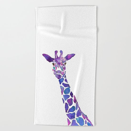 Giraffe Beach Towel