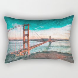 Golden Gate Rectangular Pillow