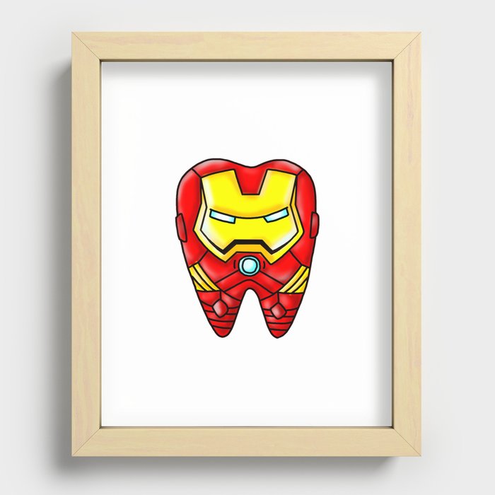 Iron Tooth Recessed Framed Print