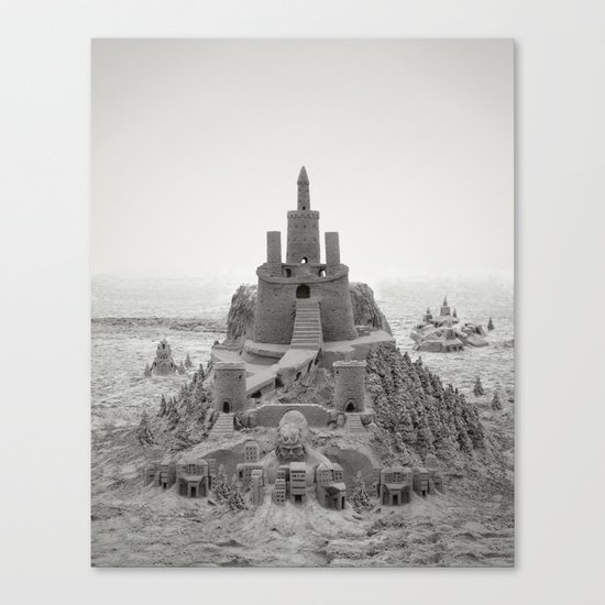 Sand Castle Kingdom Canvas Print