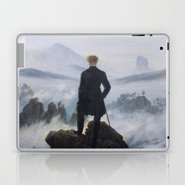 Wanderer above the Sea of Fog Laptop Skin