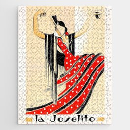 vintage travel poster la joselito  spain Jigsaw Puzzle