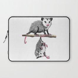 Hang on Opossum Laptop Sleeve