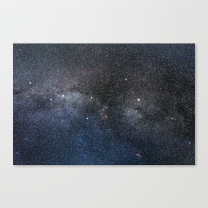 Milky Way galaxy, Night Sky Canvas Print