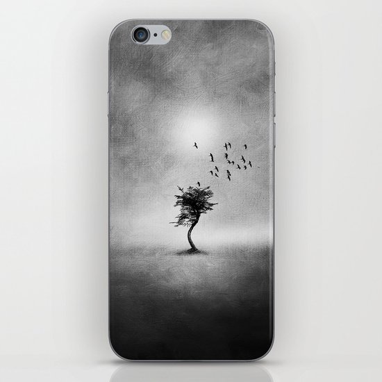 Minimal B&W II iPhone Skin