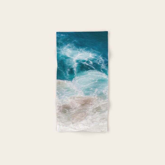 foamy sea Hand & Bath Towel