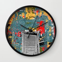 Psychedelic Delhi Wall Clock