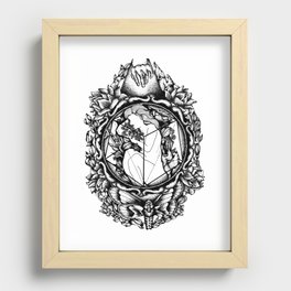 Woman Recessed Framed Print