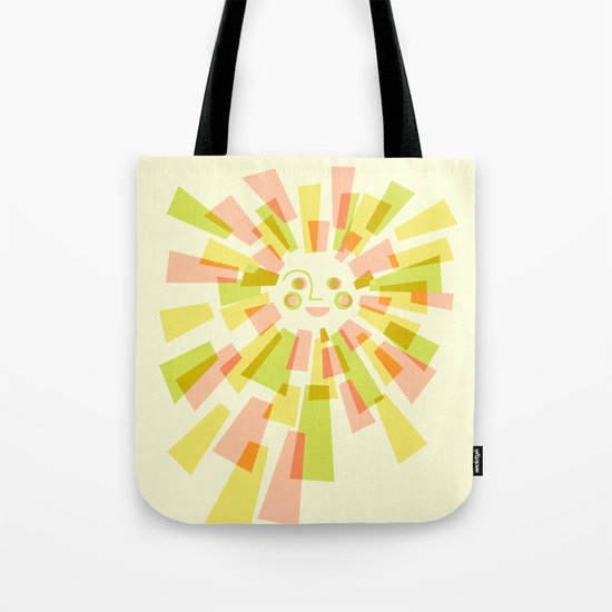 Sunburst Warm Tote Bag