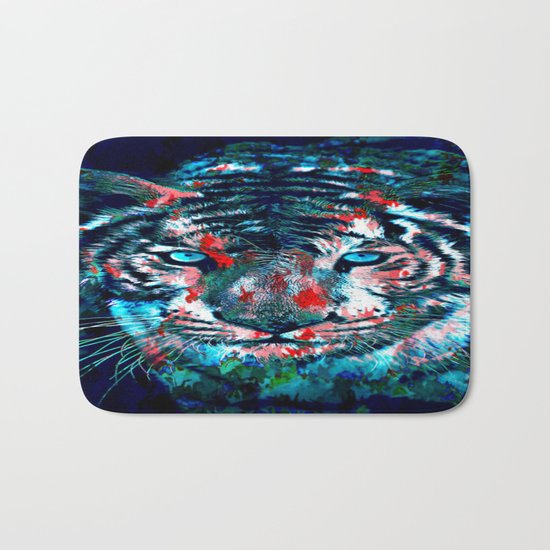 Artistic Tiger Bath Mat