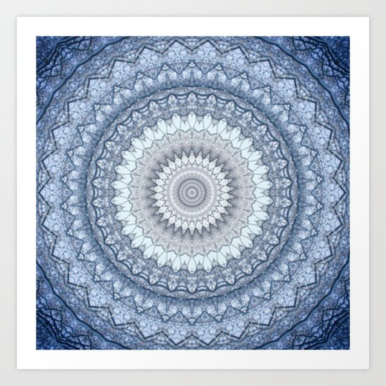 MANdala Art Print