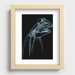 Puppet Check Up Recessed Framed Print