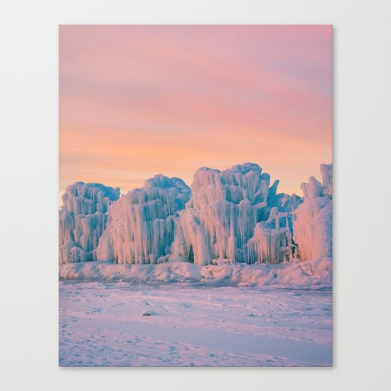 Ice Castles Canvas Print