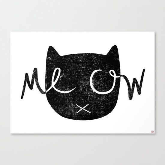 Meow Canvas Print