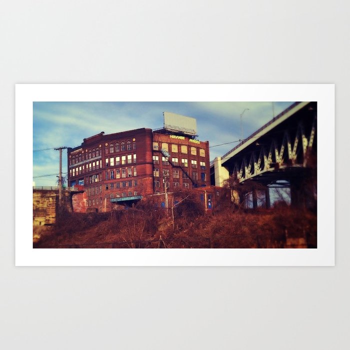 Old Town Cleveland Art Print