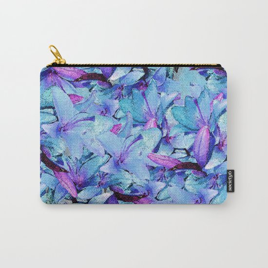 LILY BOUNTIFUL BLUE Carry-All Pouch