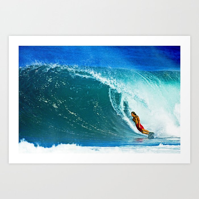 Donavon Frankenreiter, Backdoor Pipeline Art Print