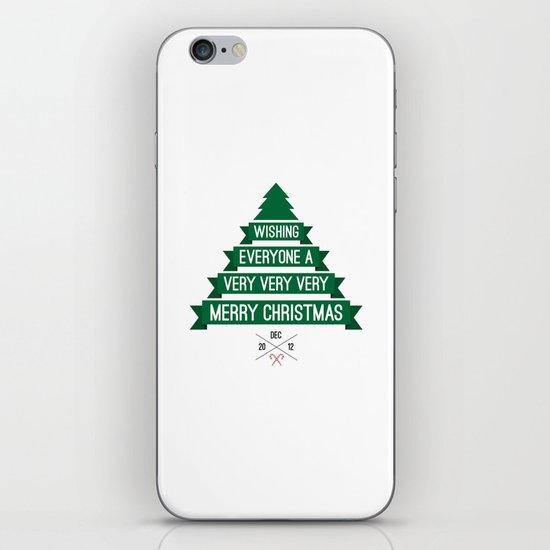 Merry Wishes iPhone & iPod Skin