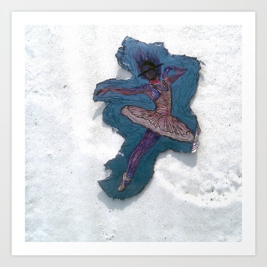 The Winter Dance Art Print