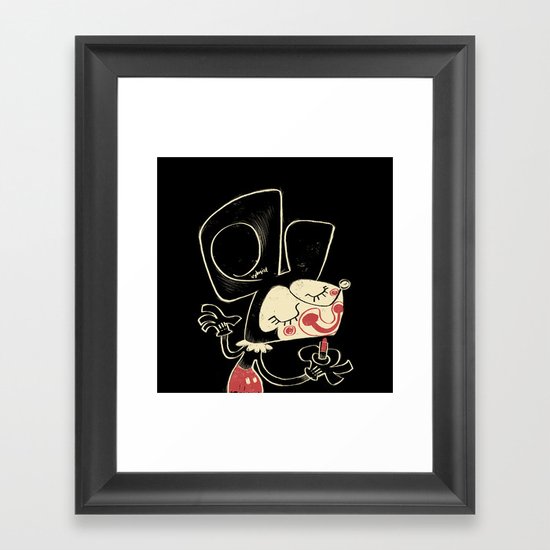 The Mouse Framed Art Print