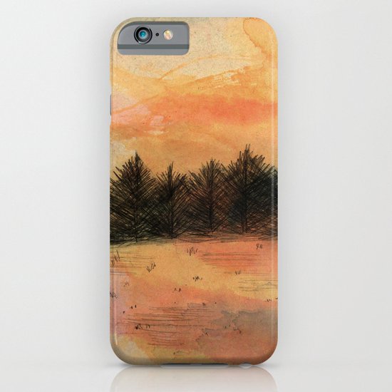 Horizonte distante iPhone & iPod Case