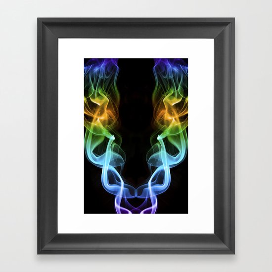 Smoke Photography #18 Framed Art Print