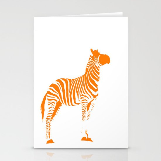 Animals Illustration Zebra Stationery Cards