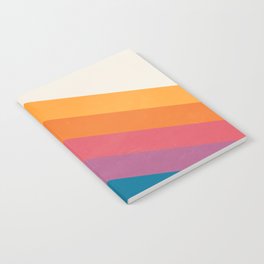 Candy Chevrons: Vintage 80s California Edition Notebook