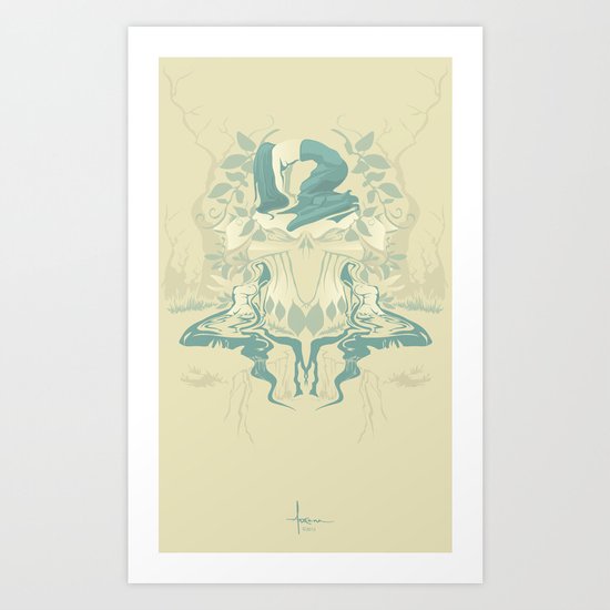 AUTUMN Art Print